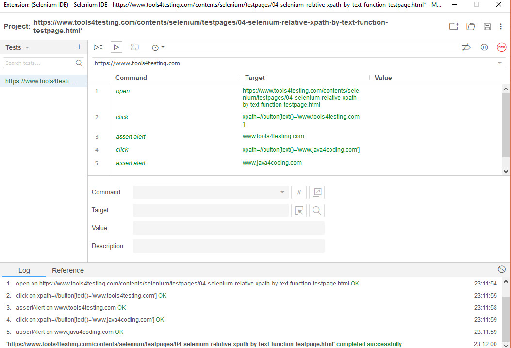 selenium-relative-xpath-using-text-function-1